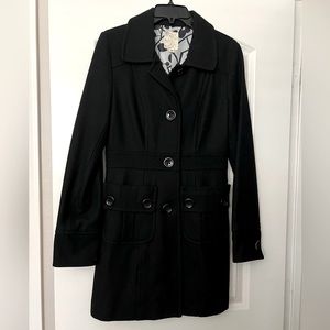 Tulle Black Women’s Peacoat